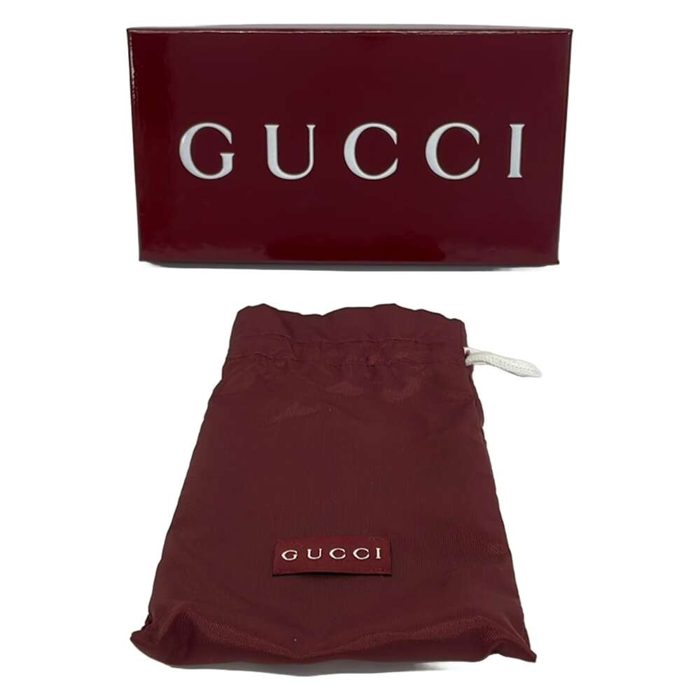 Gucci GG Coin Case 790037 Beige Dark Brown Jacquard Leather - Picture 5 of 5